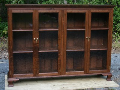 Chippendale Low Bookcase